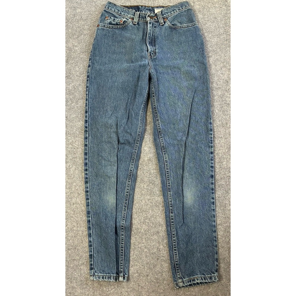 Vtg Levis 512 Jeans Womens 7 Short 26x28 Made In USA 90s Slim Fit Tapered Leg
